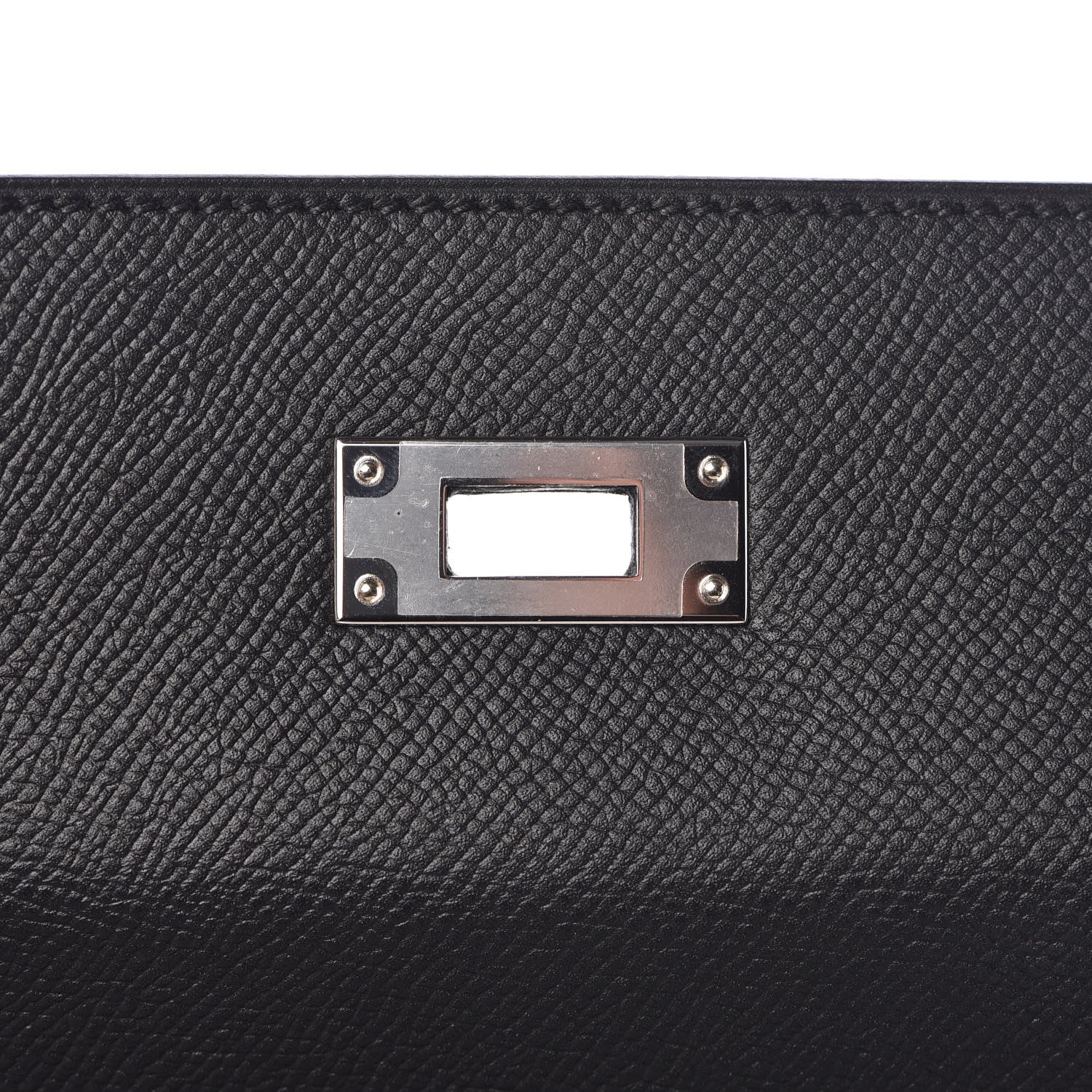 Hermes Epsom Kelly Sellier 28 Black 13 of 41