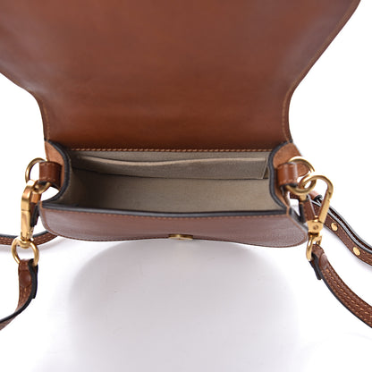 Chloe Calfskin Suede Small Nile Bracelet Bag Caramel 6 of 10