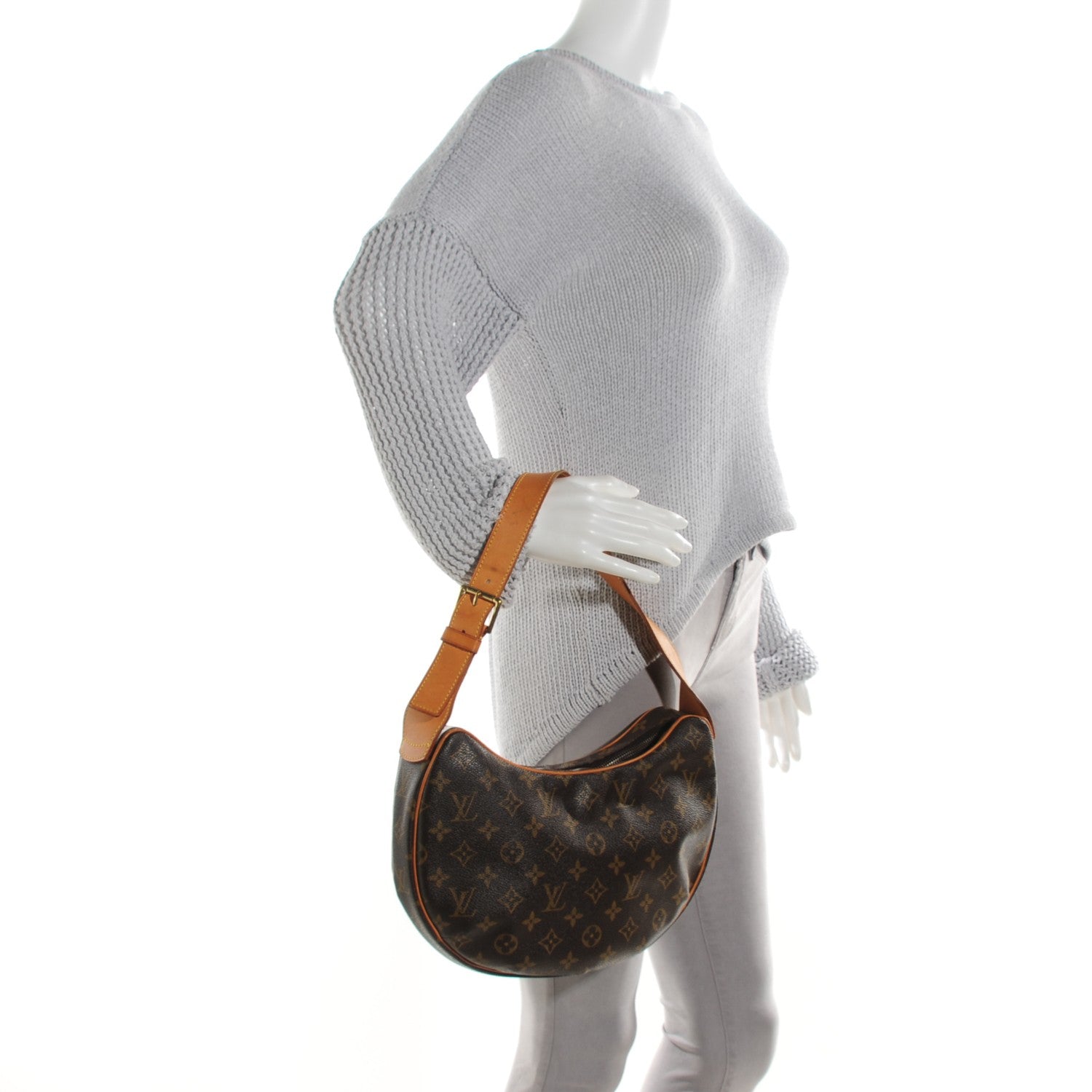 Louis Vuitton Monogram Croissant MM 4 of 11