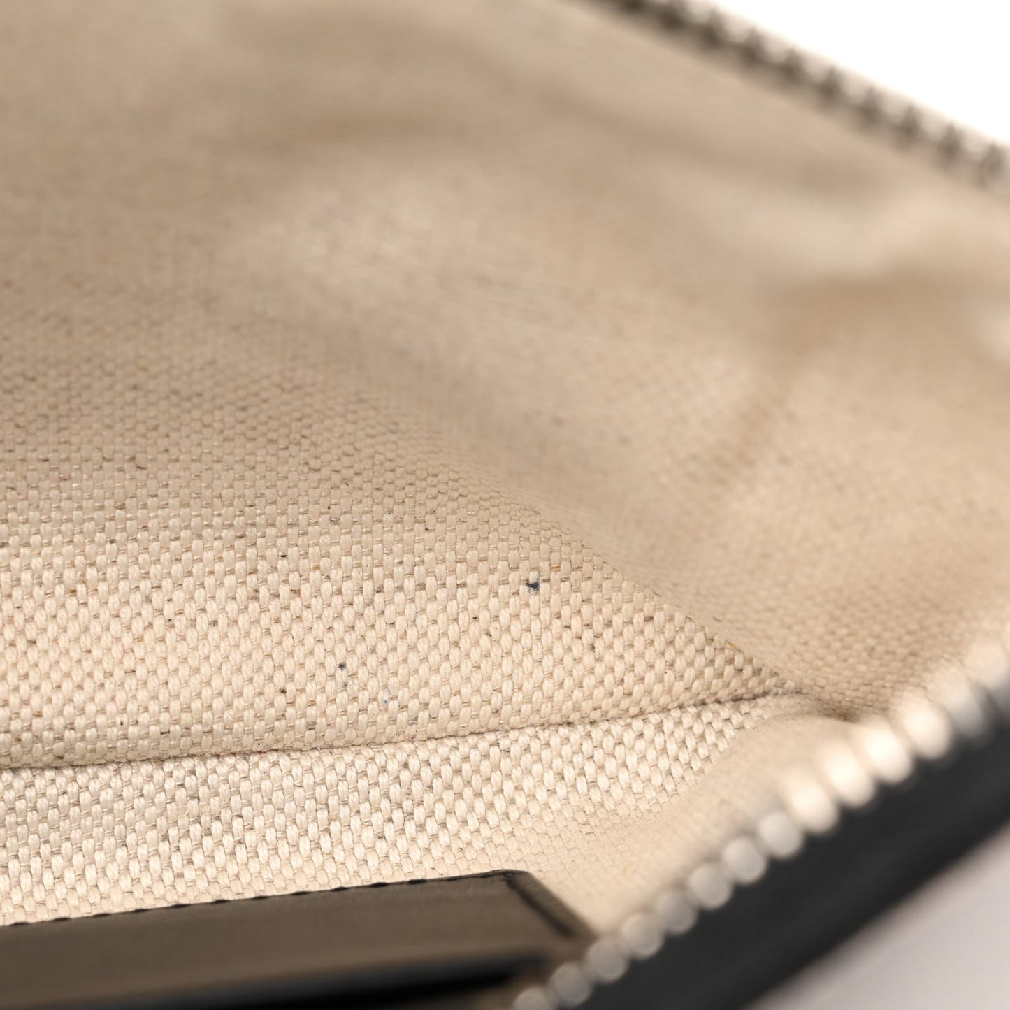 GG Supreme Monogram Kingsnake Zip Pouch Black