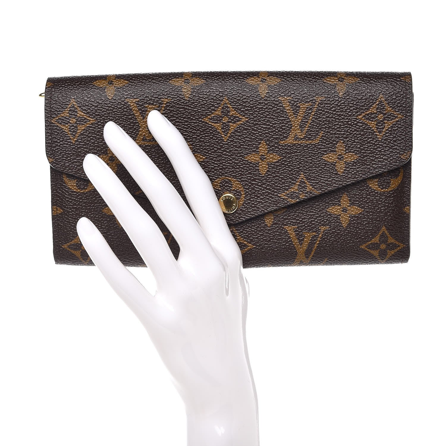 Louis Vuitton Monogram Sarah Wallet NM 2 of 7