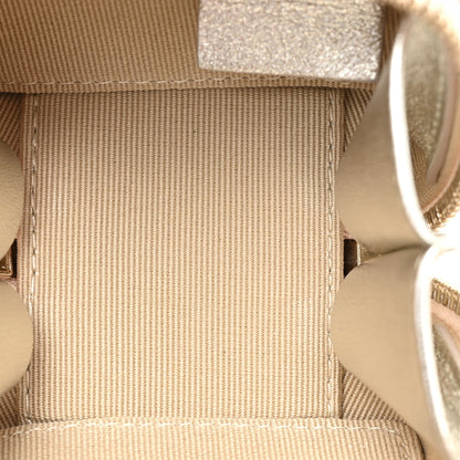 Chanel Gradient Metallic Lambskin Quilted Like A Wallet Clutch With Chain Gold Pink 5 of 9