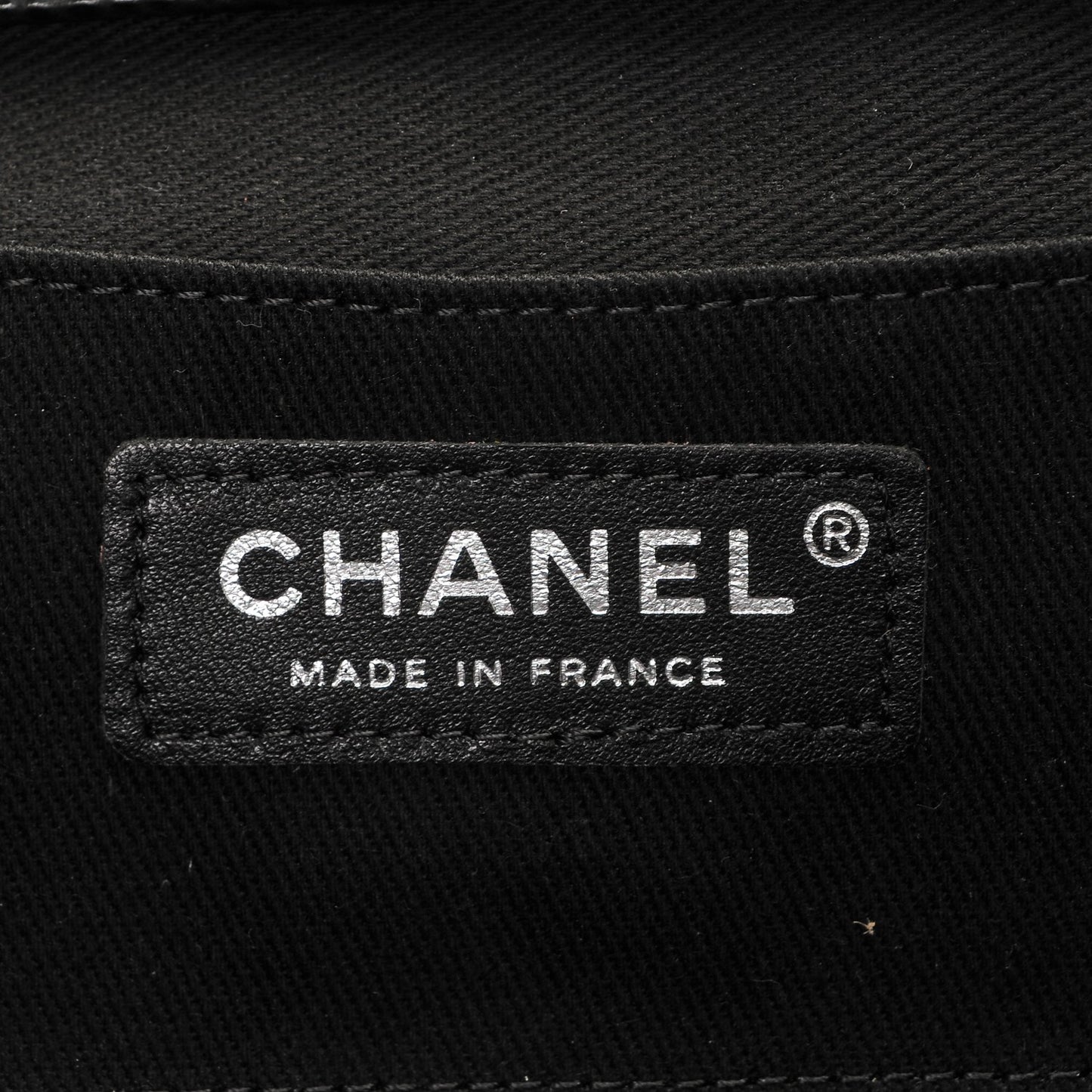 Caviar Quilted CC Large Clutch Black