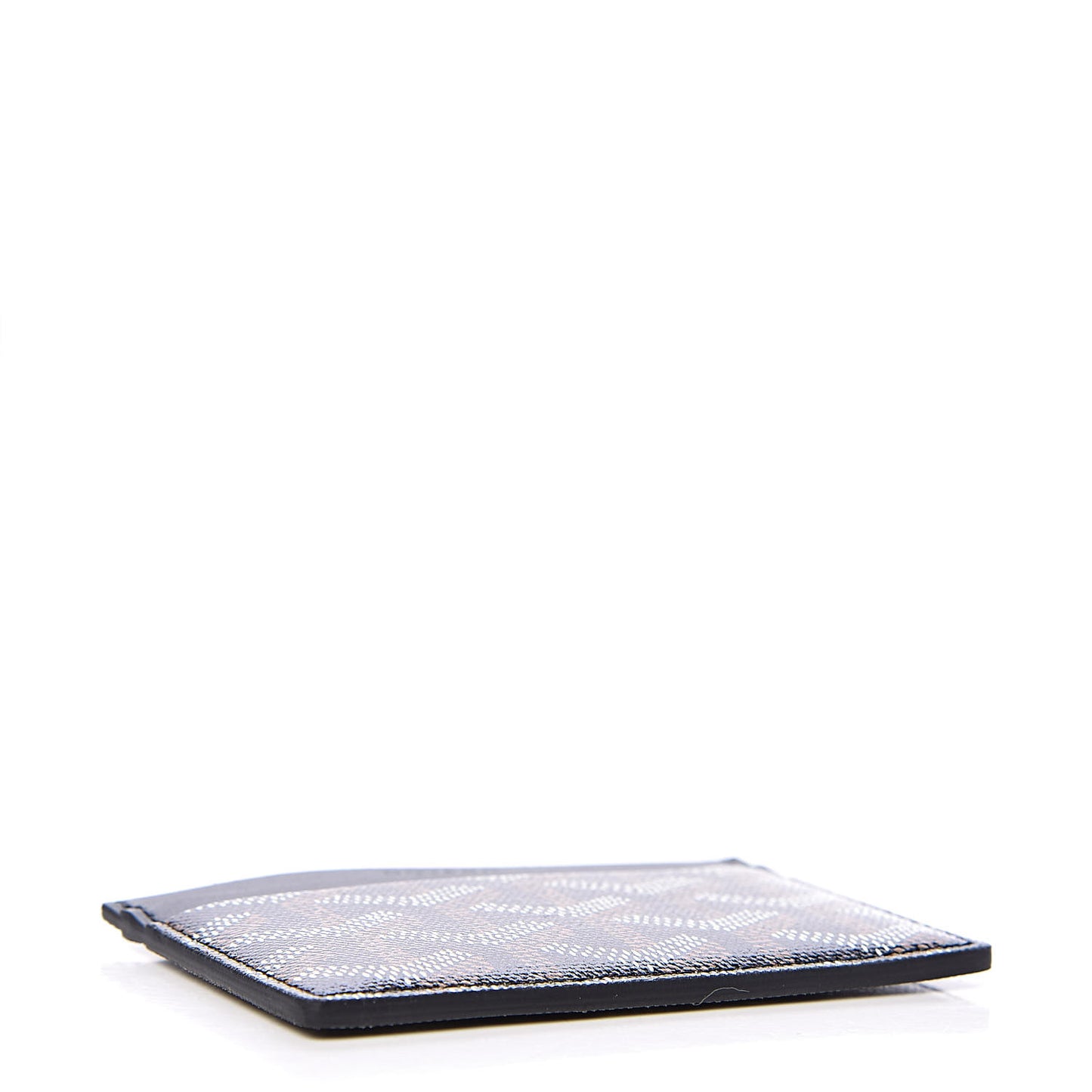 Goyardine Saint Sulpice Card Holder Black