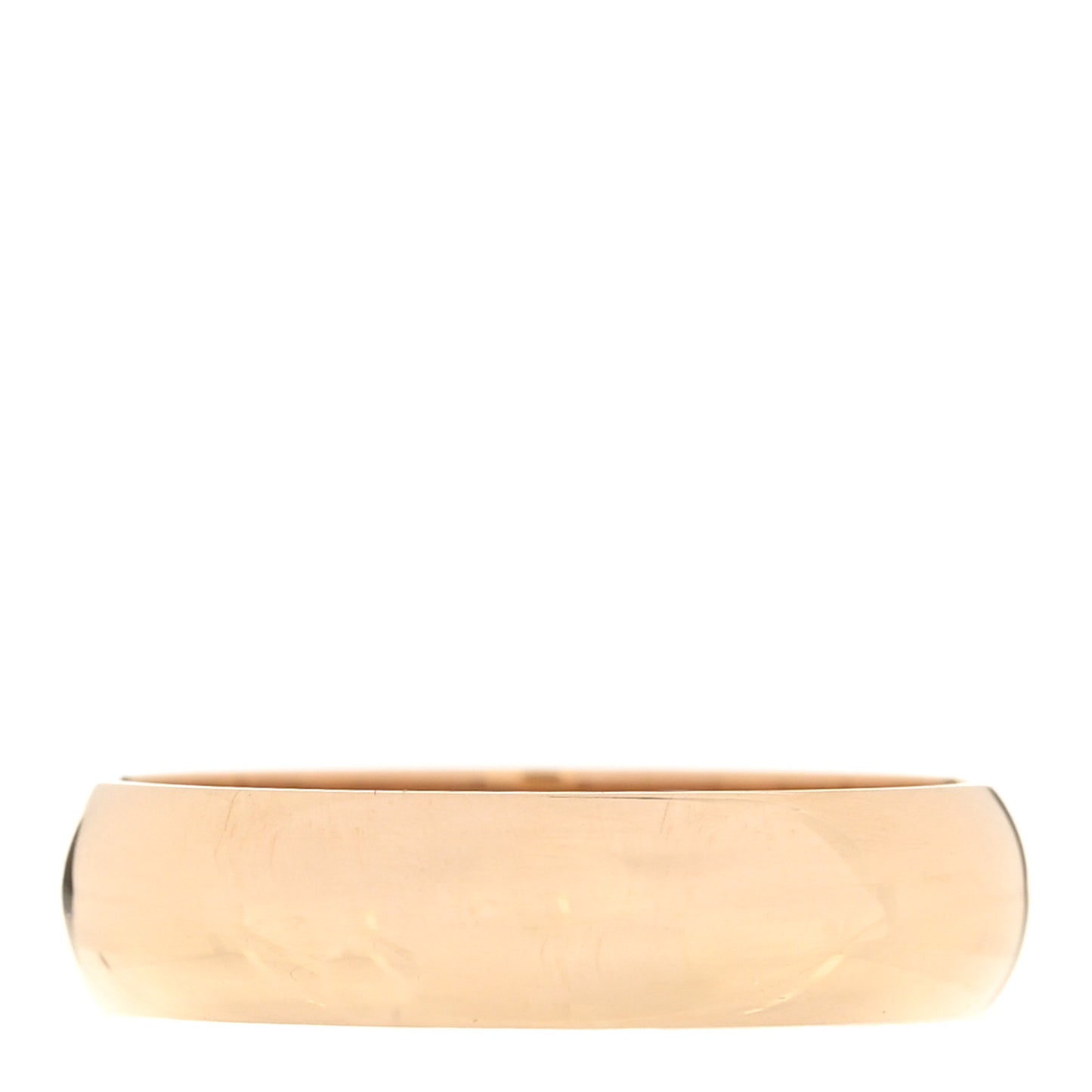 18K Yellow Gold 5mm 1895 Wedding Band Ring 58 8.25