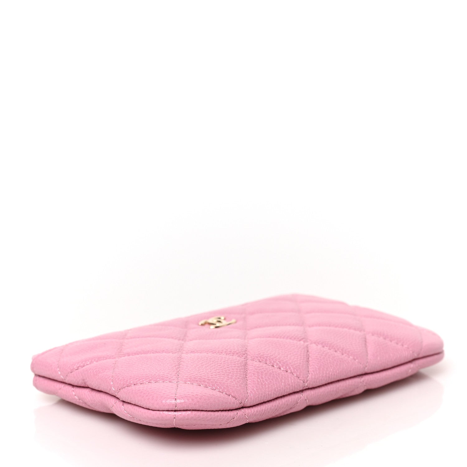 Chanel Caviar Quilted Small Cosmetic Case Pink 8 of 14