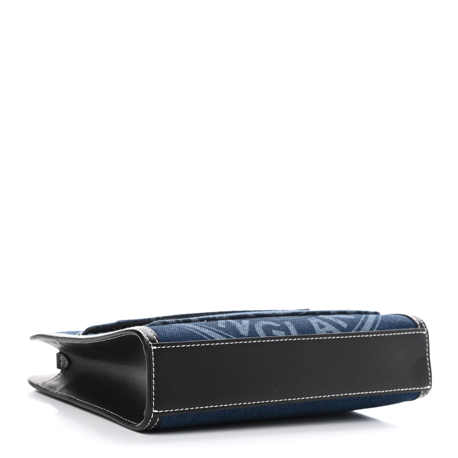 Burberry Denim Smooth Calfskin Mini Pocket Bag Blue 4 of 9