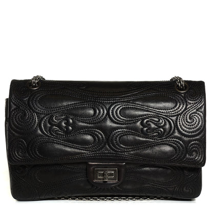 Chanel Lambskin 2.55 Reissue 226 Moscou Flap Black 1 of 9