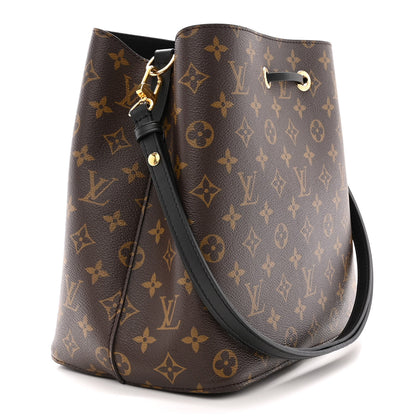 Louis Vuitton Monogram Neonoe MM Black 3 of 11