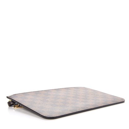 Louis Vuitton Damier Ebene Neverfull MM GM Pochette Rose Ballerine 4 of 7