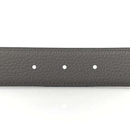 Hermes Box Togo 32mm H Belt 95 Black Etain 5 of 5