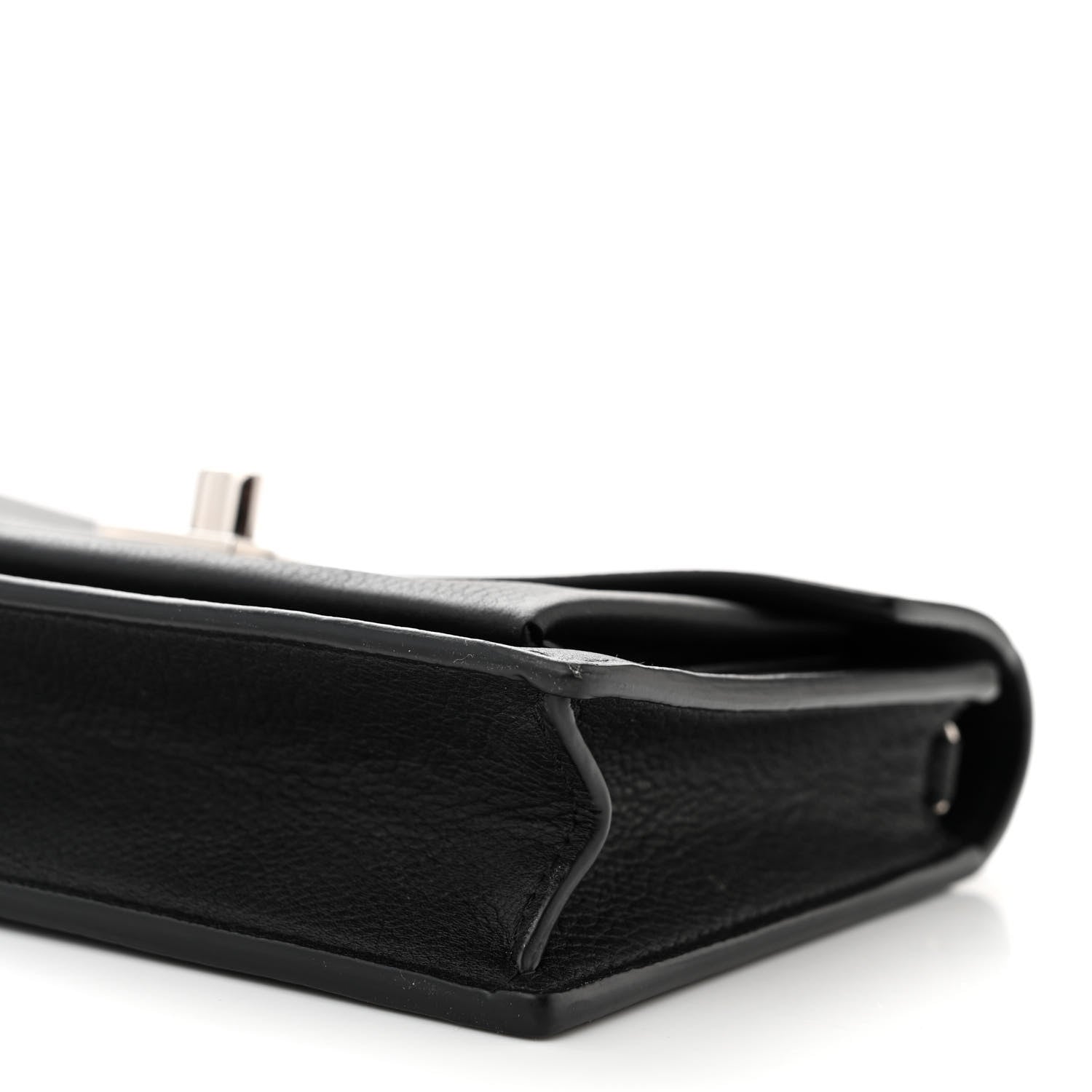 Louis Vuitton Soft Calfskin My Lockme Chain Pochette Black 9 of 9