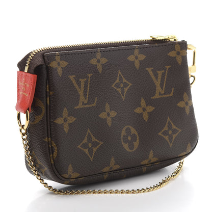 Louis Vuitton Monogram 2018 Christmas Animation Mini Cats Pochette Accessories 3 of 7