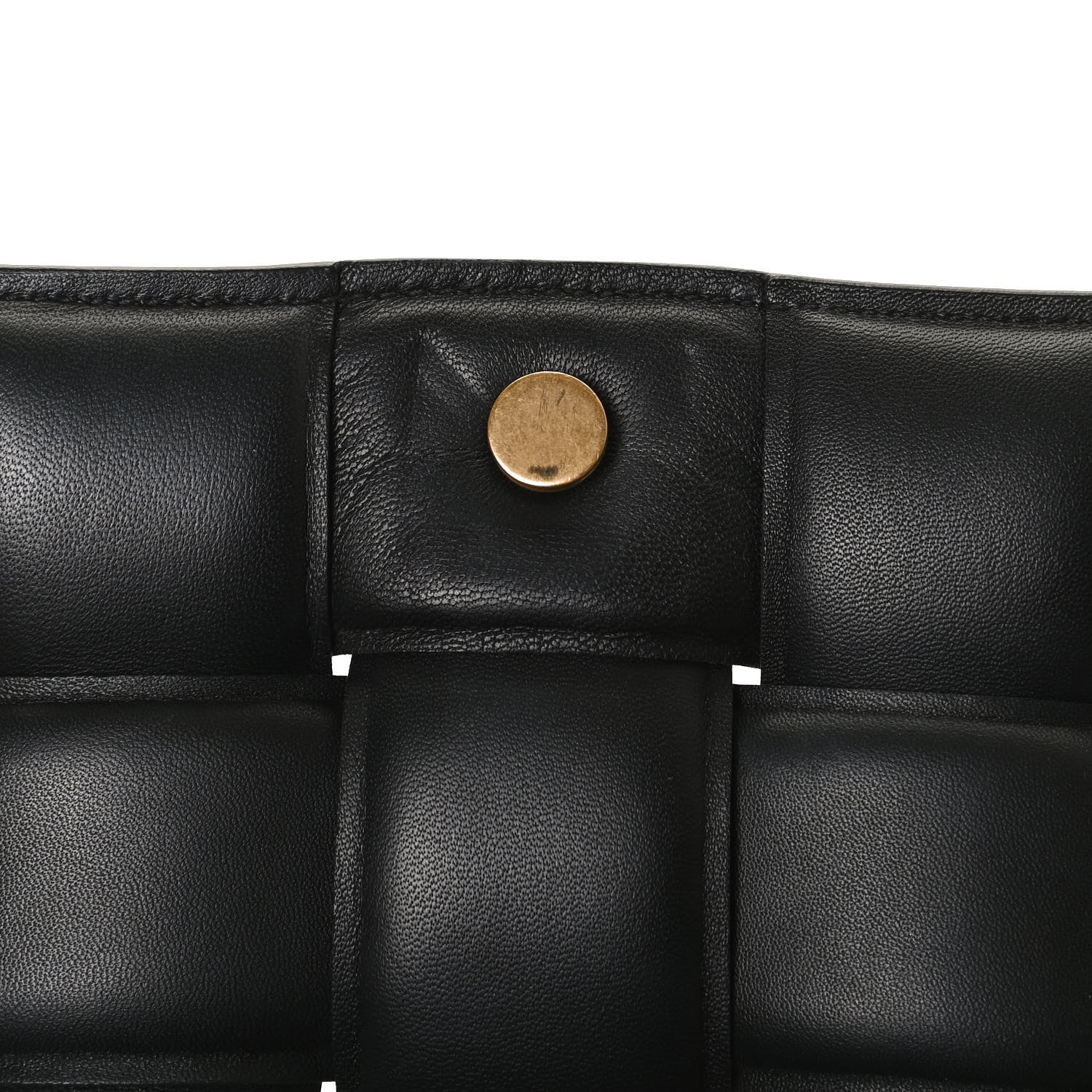 Bottega Veneta Nappa Maxi Intreccio Padded Cassette Crossbody Bag Black 14 of 16