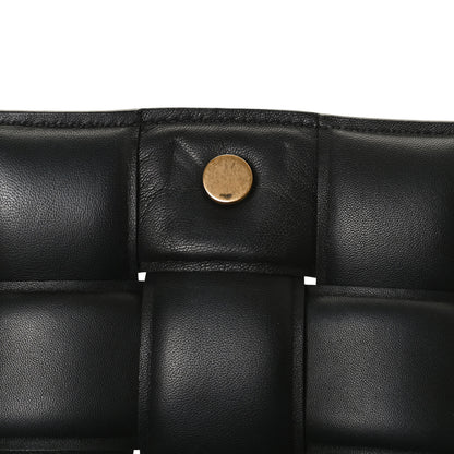 Bottega Veneta Nappa Maxi Intreccio Padded Cassette Crossbody Bag Black 14 of 16