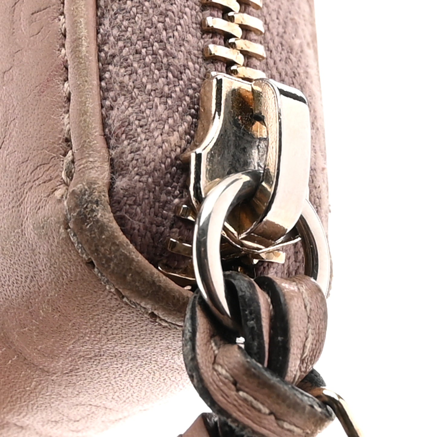 Guccissima Signature Microguccissima Bree Zip Around Wallet Pink