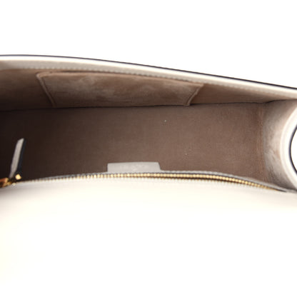 Gucci Calfskin Small Sylvie Shoulder Bag Off White 5 of 9