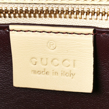 Gucci Snakeskin Horsebit 1955 Shoulder Bag Natural 8 of 13