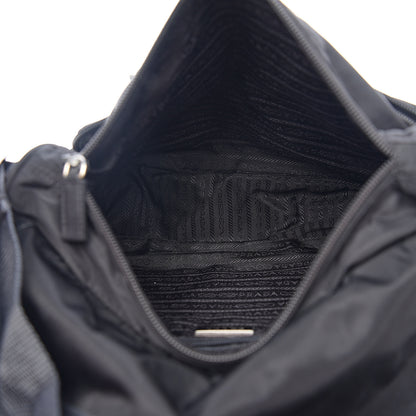 Prada Nylon Vela Messenger Bag Black 4 of 8