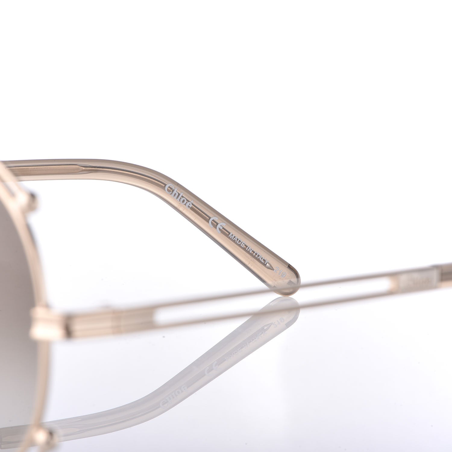 Chloe Aviator Sunglasses CE121S Gold 6 of 7