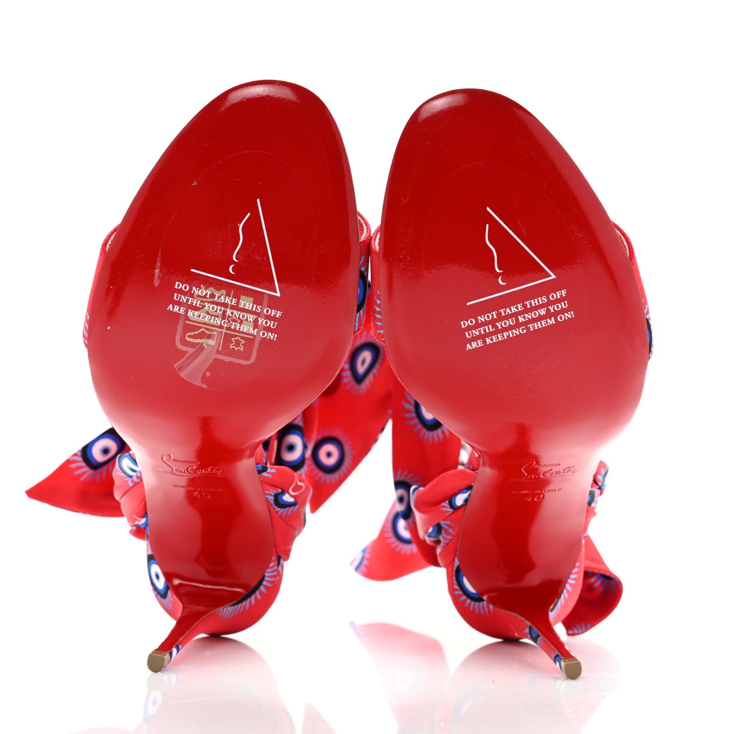Crepe Satin Greekaba Du Desert 100 Sandal 40 Red