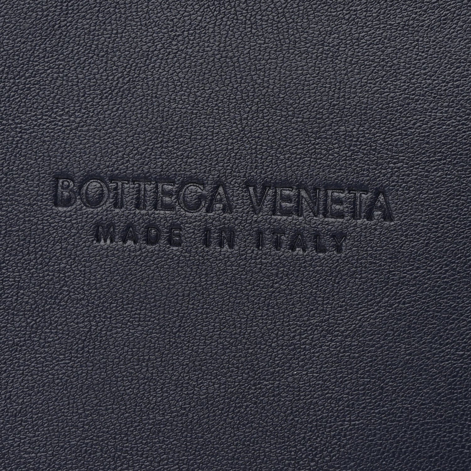 Bottega Veneta Denim Andiamo Shoulder Bag Navy White Orange 6 of 9