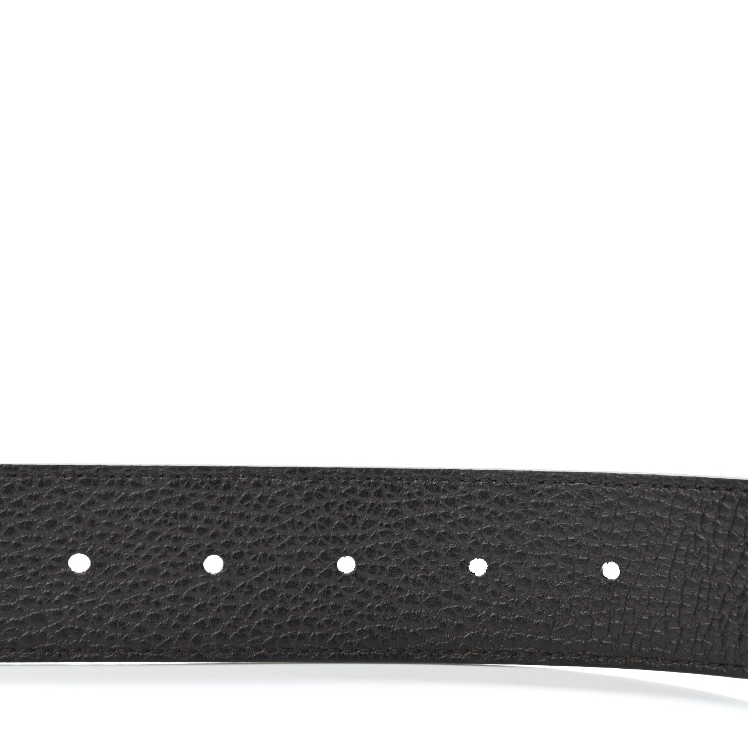 Gucci Calfskin Double G Reversible 37mm Belt 90 36 Black Cocoa 4 of 7