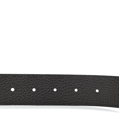 Gucci Calfskin Double G Reversible 37mm Belt 90 36 Black Cocoa 4 of 7