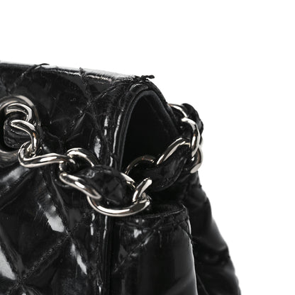 Chanel Vinyl Quilted In the Business Flap Bag Black 21 of 23
