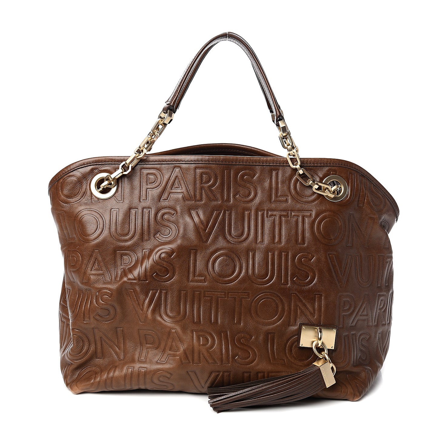 Monogram Paris Souple Whisper PM Chocolate