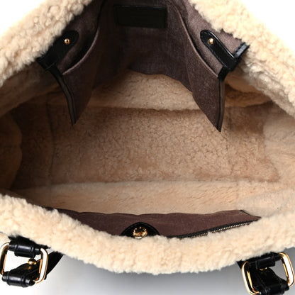Louis Vuitton Patent Monogram Shearling Sac Thunder 4 of 8