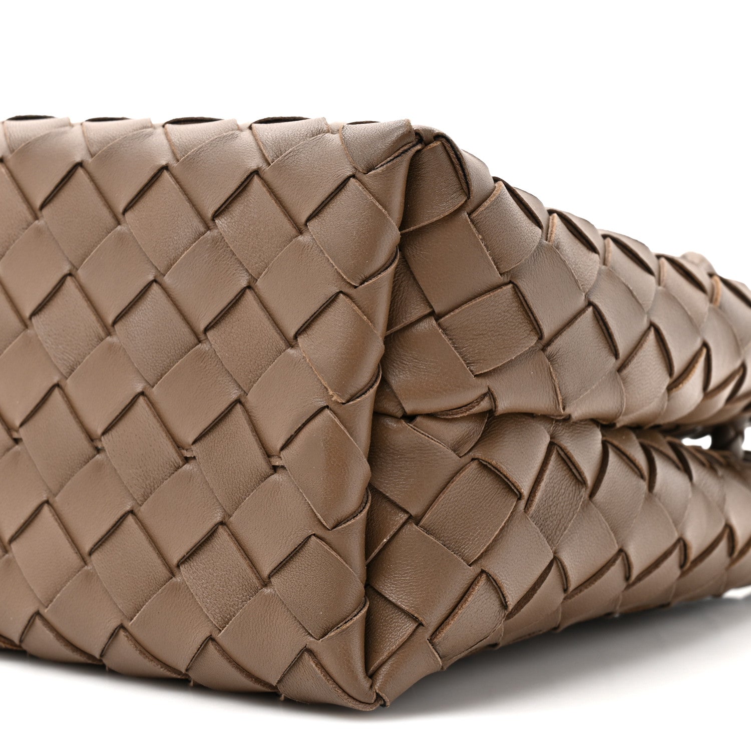 Bottega Veneta Nappa Intrecciato Small Andiamo Shoulder Bag Pinecone 8 of 13