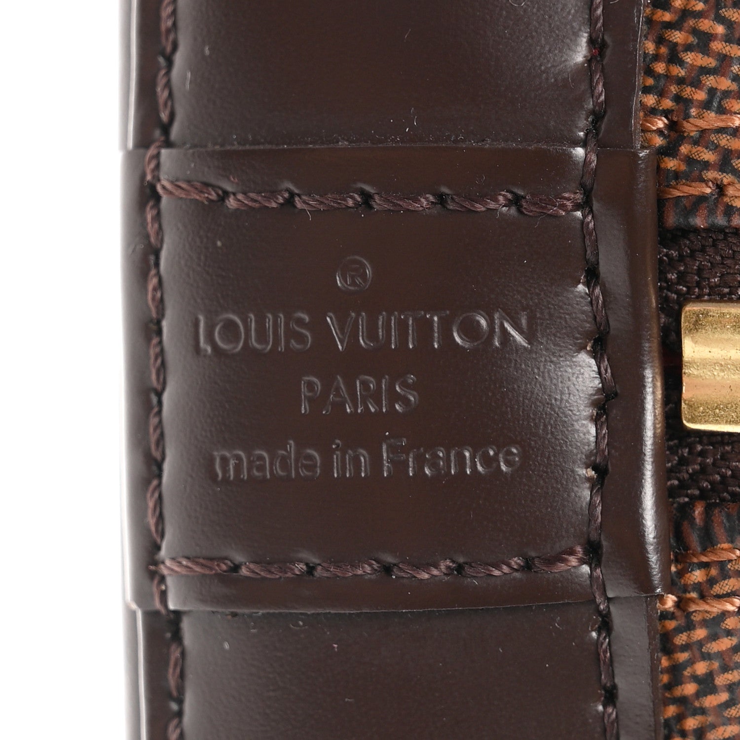 Louis Vuitton Damier Ebene Alma BB 5 of 9