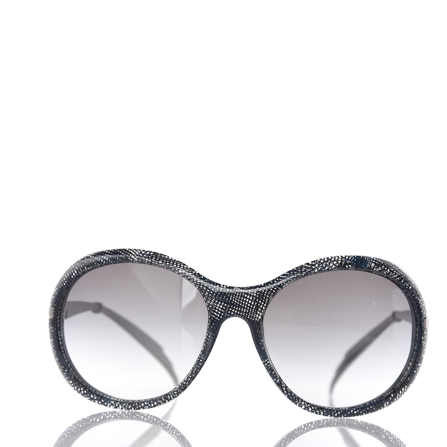 Chanel CC Sunglasses 5152 Blue Silver 2 of 7