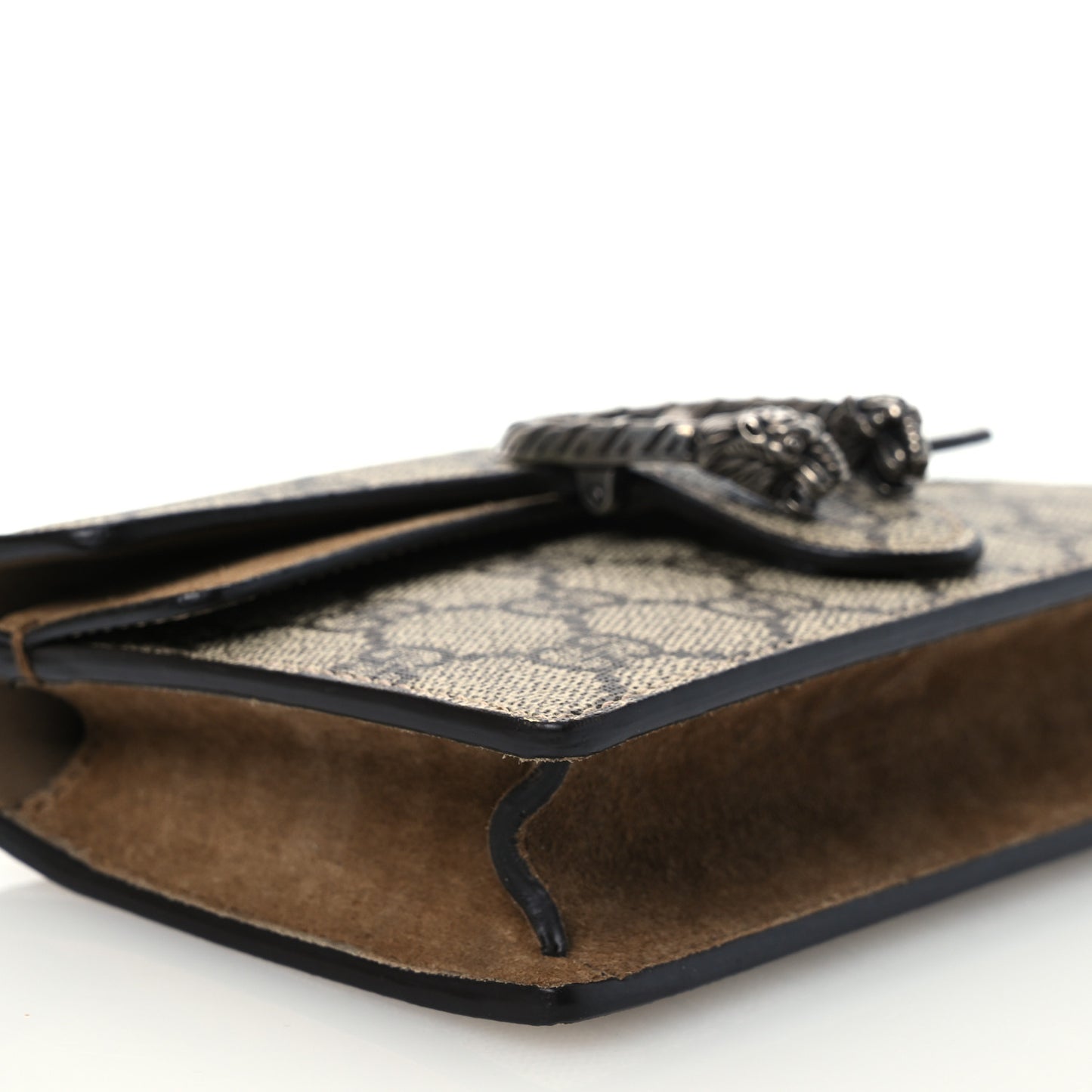 GG Supreme Monogram Super Mini Dionysus Shoulder Bag Taupe