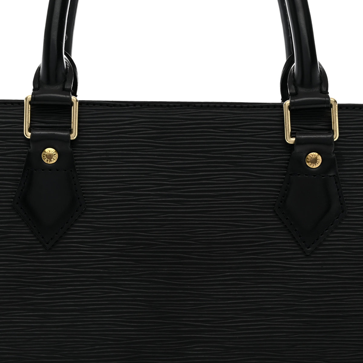 Louis Vuitton Epi Sac Plat GM Black 6 of 11