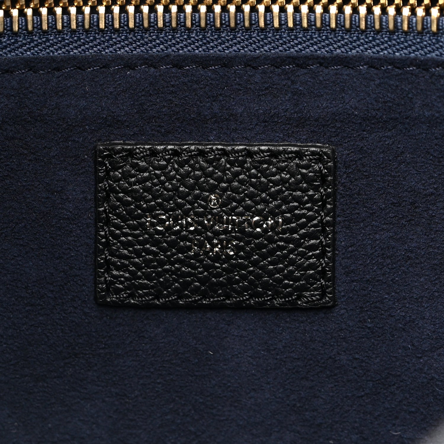 Louis Vuitton Empreinte Monogram Giant Neverfull MM Black 6 of 9