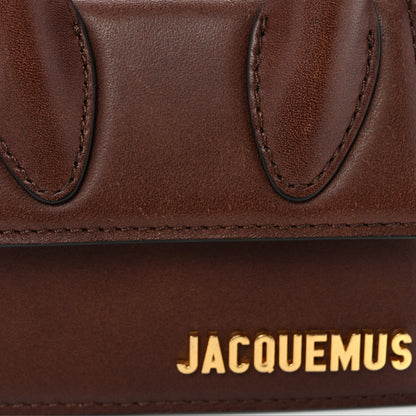 Jacquemus Smooth Calfskin Le Chiquito Dark Brown 7 of 9