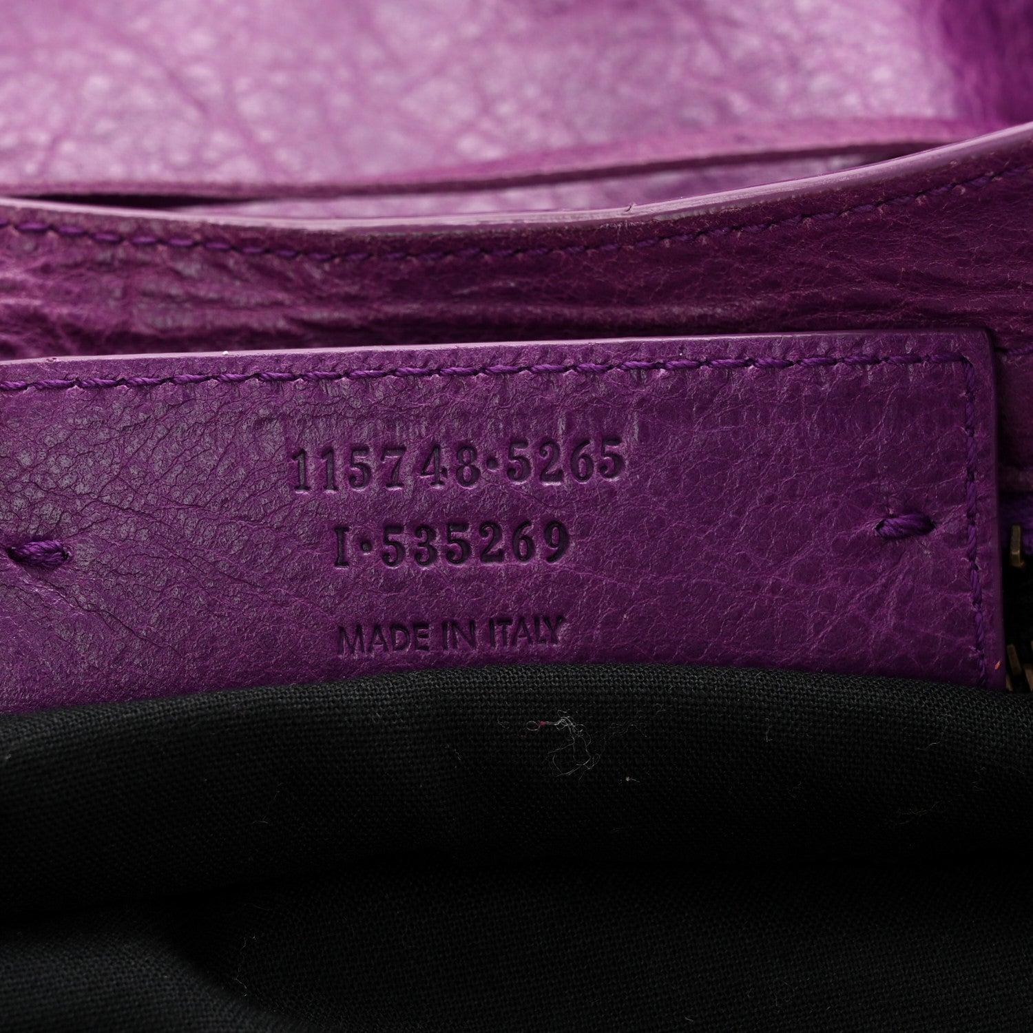 Balenciaga Agneau Classic Hardware City Ultraviolet 8 of 12