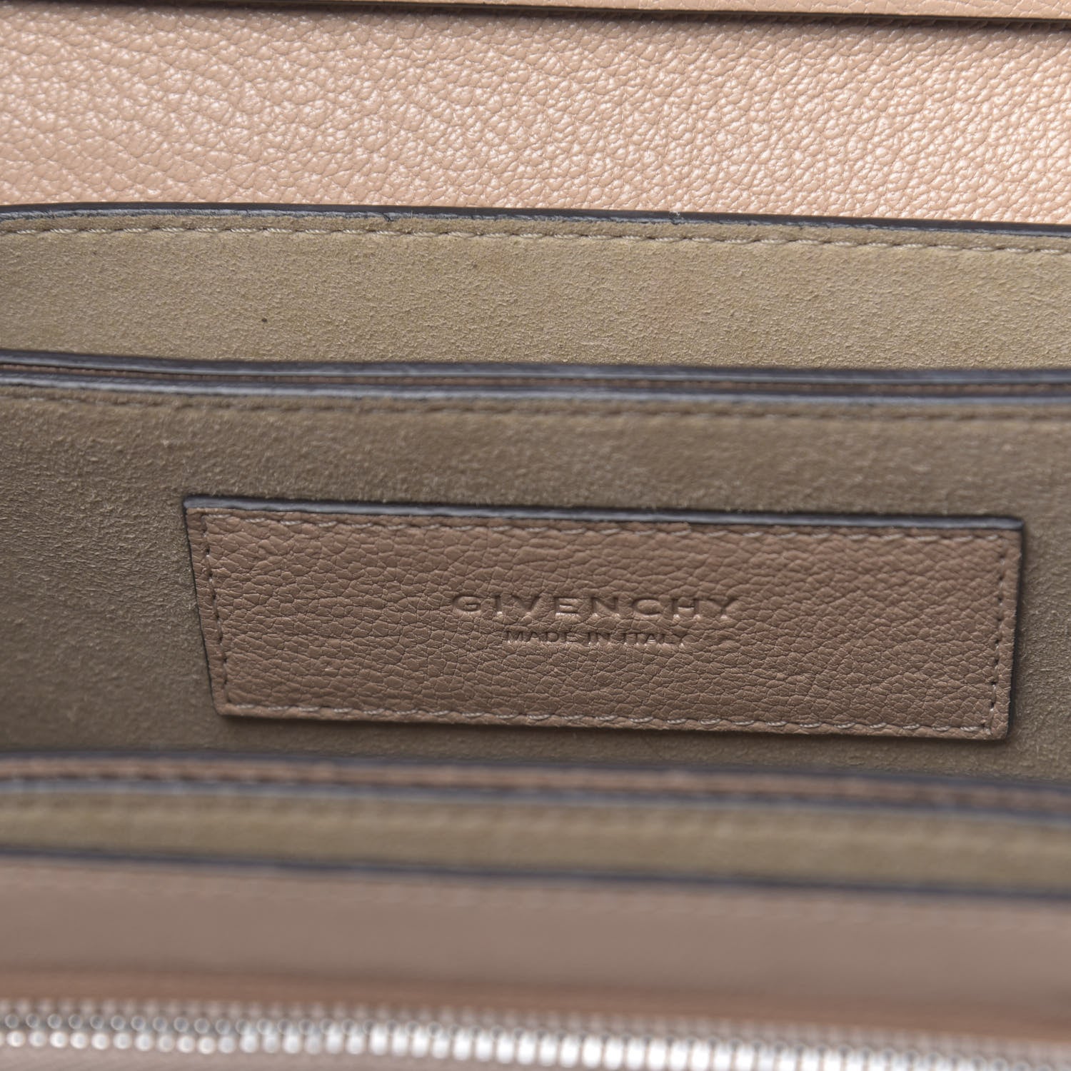 Givenchy Goatskin Small GV3 Shoulder Bag Beige 6 of 13