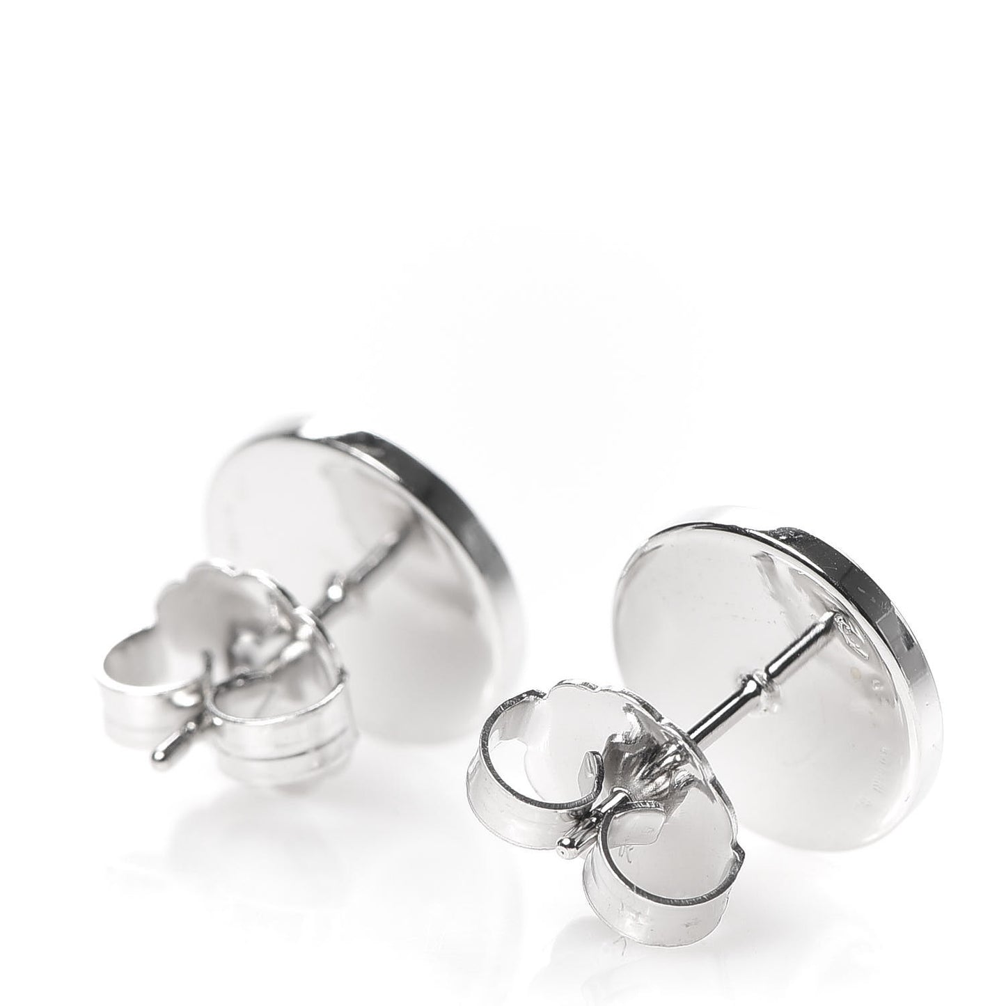 18K White Gold Diamond BVLGARI BVLGARI Stud Earrings