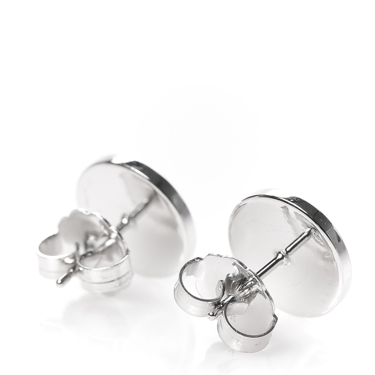 Bulgari 18K White Gold Diamond BVLGARI BVLGARI Stud Earrings 3 of 6