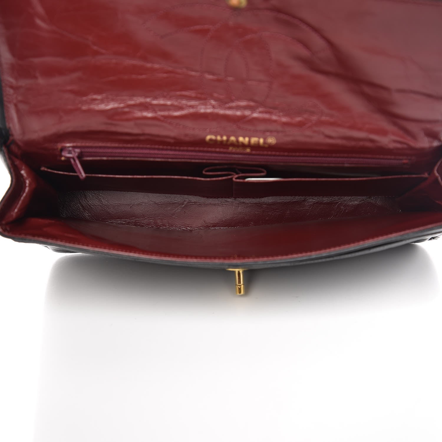 Chanel Lambskin Quilted Medium Double Flap Black 5 of 16
