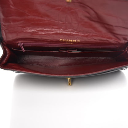 Chanel Lambskin Quilted Medium Double Flap Black 5 of 16