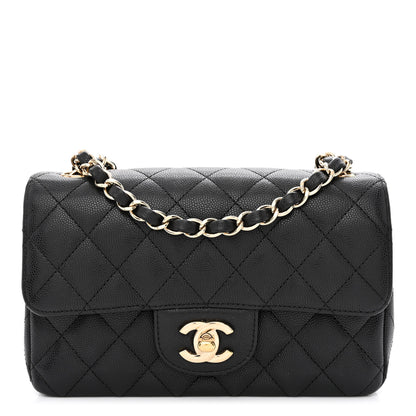 Chanel Caviar Quilted Mini Rectangular Flap Black 1 of 11