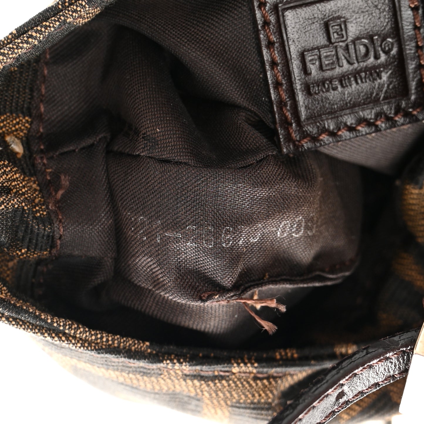 Zucca Mini Half Moon Baguette Tobacco
