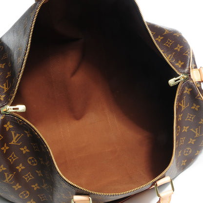 Louis Vuitton Monogram Keepall Bandouliere 55 7 of 8