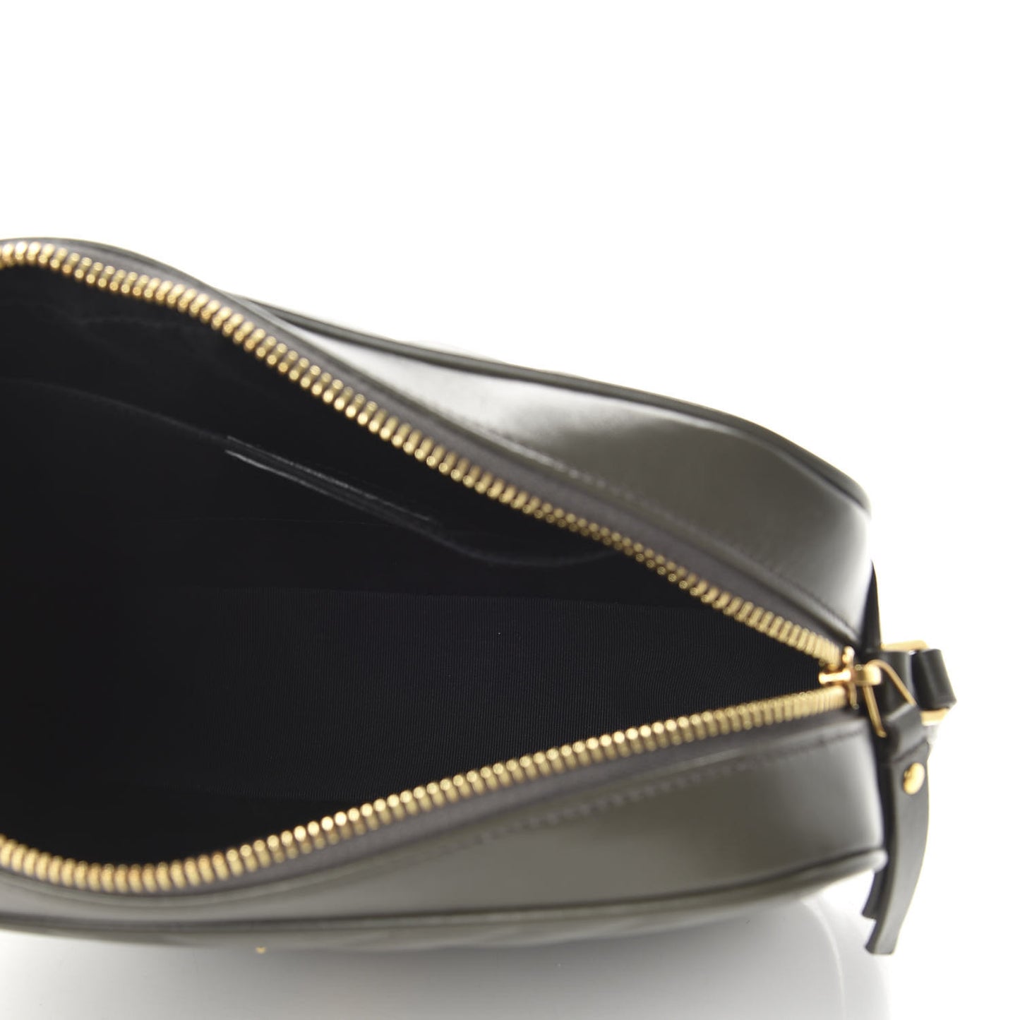 Calfskin Matelasse Monogram Lou Camera Bag Military Olive