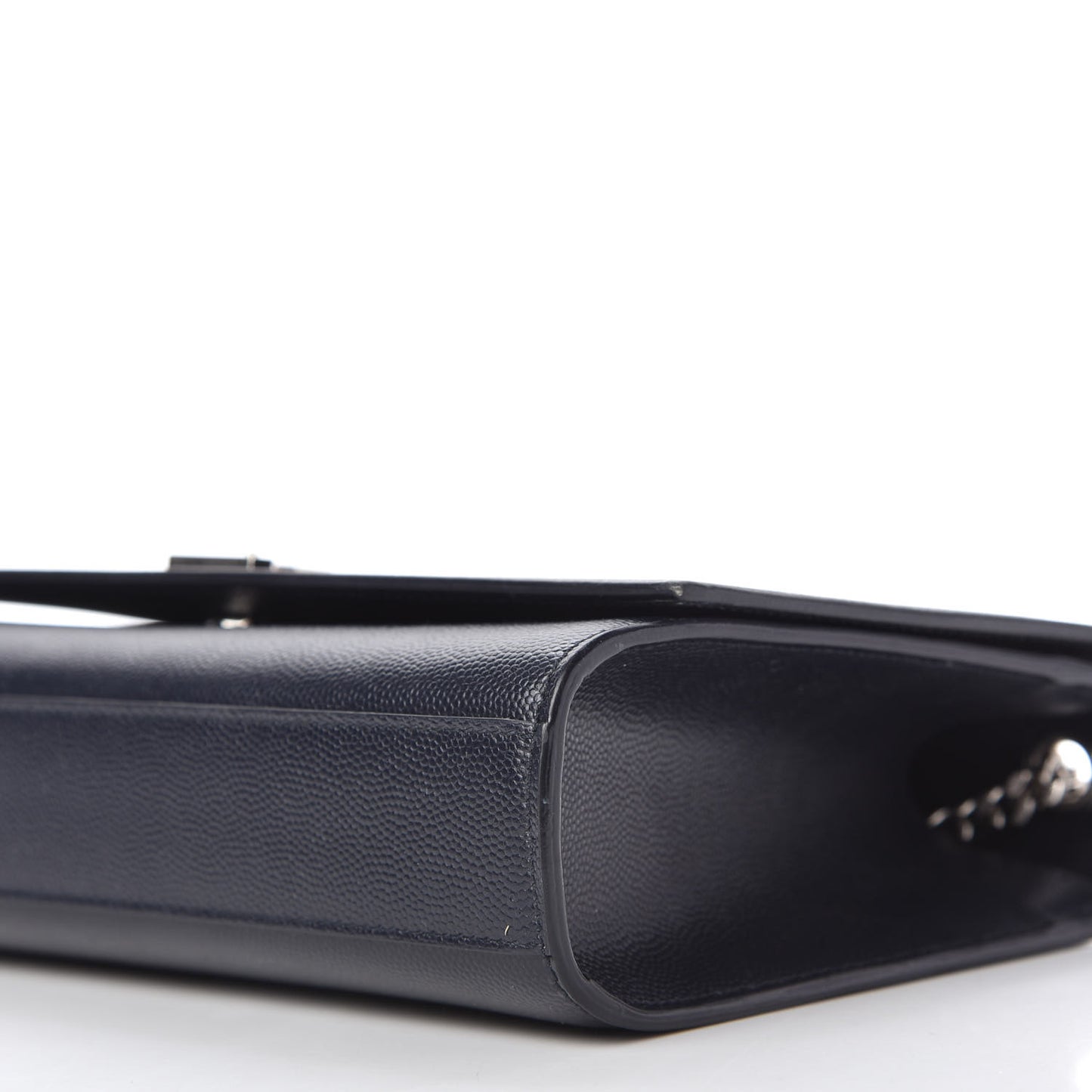 Grain De Poudre Medium Classic Monogram Kate Satchel Deep Marine