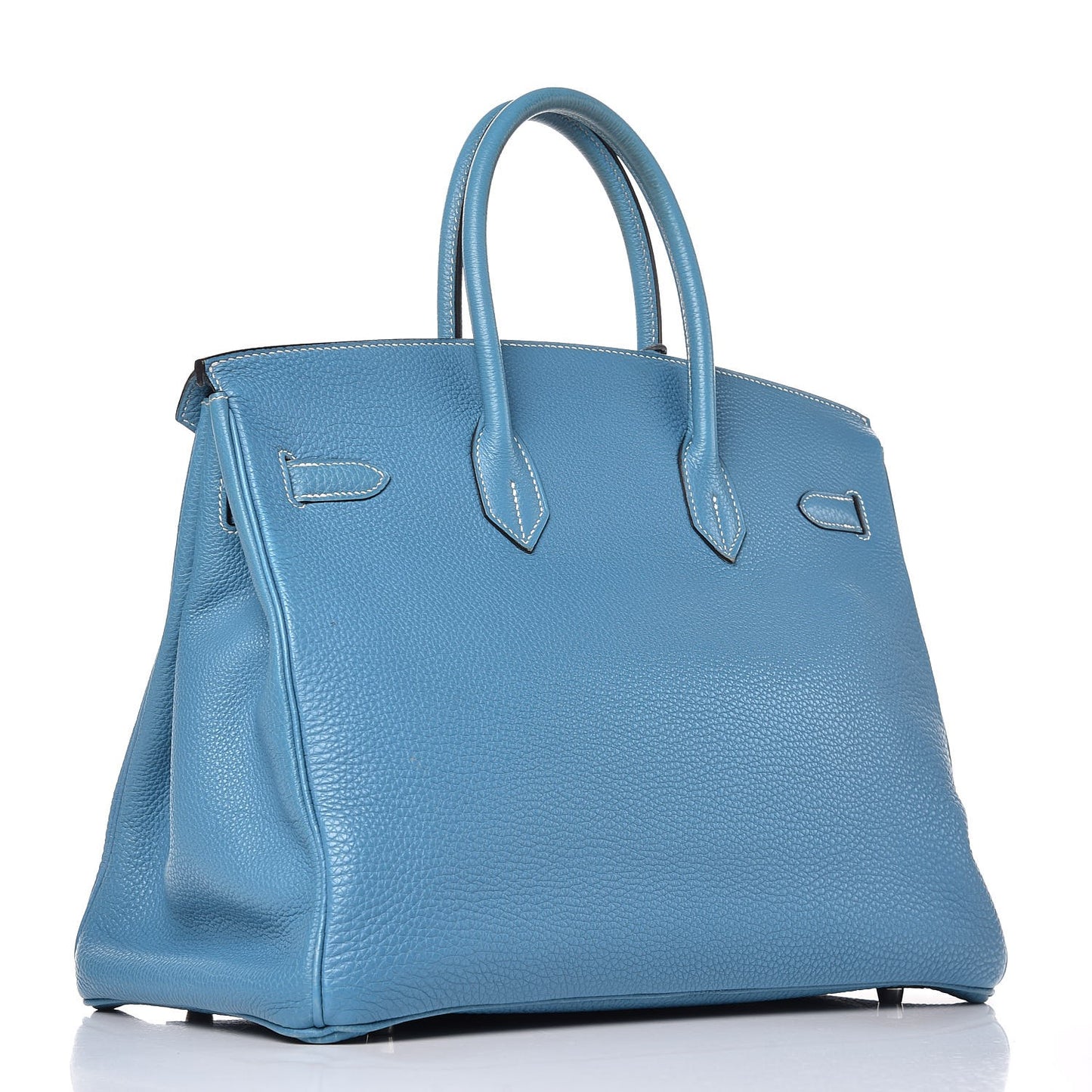 Togo Birkin 35 Blue Jean